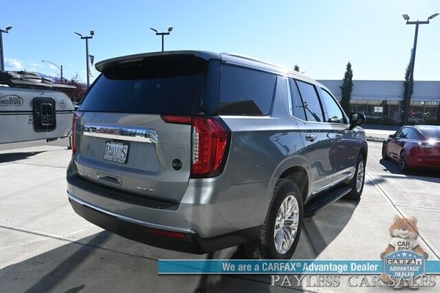 2023 GMC Yukon SLT / 4X4 / Auto Start / Heated & Cooled Leather Seats / Bose Speakers / Lane Depart & Blind Spot / Forward Collision Alert / 3rd Row / Seats 7 / Apple CarPlay & Android Auto / Back Up Camera / Tow Pkg / 1-Owner Anchorage AK