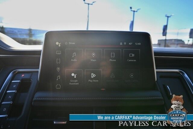 2023 GMC Yukon SLT / AWD / Auto Start / Heated & Cooled Leather Seats / Lane Watch & Blind Spot Alert / Bose Speakers / Apple CarPlay & Android Auto / 3rd Row / Seats 8 / Back Up Cam / Block Heater / Tow Pkg / 1-Owner Wasilla AK