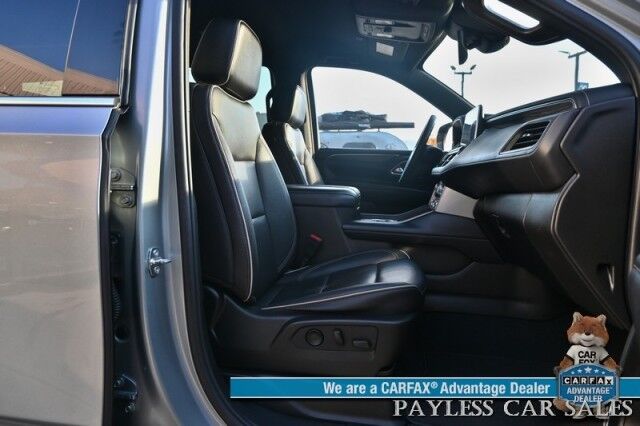 2023 GMC Yukon SLT / AWD / Auto Start / Heated & Cooled Leather Seats / Lane Watch & Blind Spot Alert / Bose Speakers / Apple CarPlay & Android Auto / 3rd Row / Seats 8 / Back Up Cam / Block Heater / Tow Pkg / 1-Owner Anchorage AK