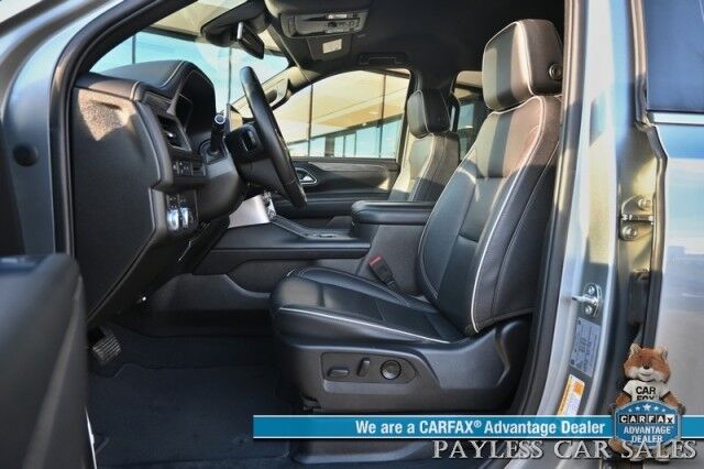 2023 GMC Yukon SLT / AWD / Auto Start / Heated & Cooled Leather Seats / Lane Watch & Blind Spot Alert / Bose Speakers / Apple CarPlay & Android Auto / 3rd Row / Seats 8 / Back Up Cam / Block Heater / Tow Pkg / 1-Owner Wasilla AK