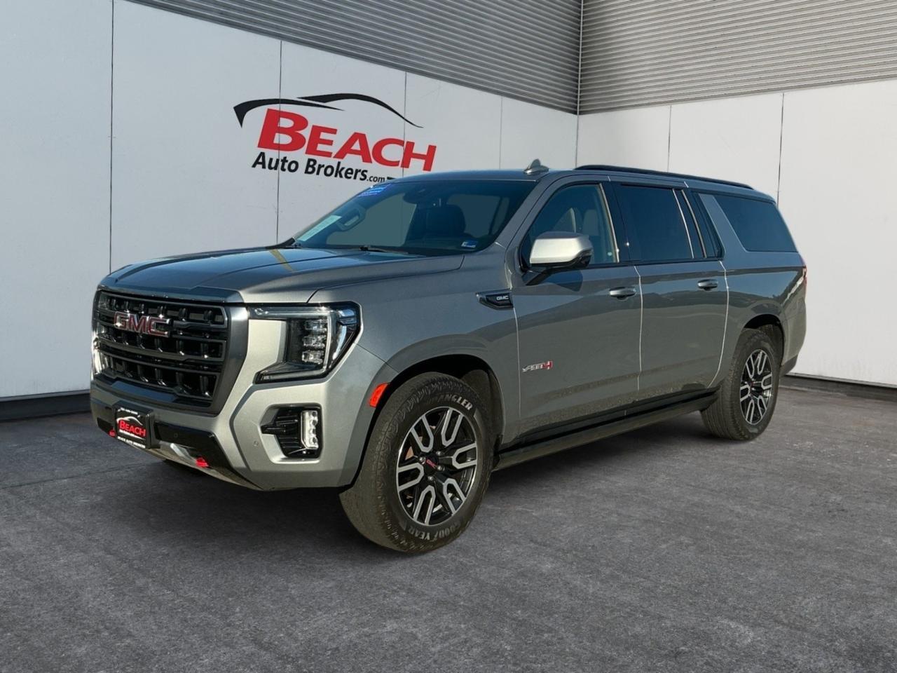 2023 GMC Yukon XL AT4, APPLE CARPLAY/ANDROID AUTO, MOONROOF, BOSE SPEAKERS, HEATED/VENTILATED SEATS, WIFI, POWER LIFTGATE, LUGGAGE RACK, POWER/HEATED MIRRORS, UNIVERSAL GARAGE DOOR OPENER, 3RD ROW, CLEAN CARFAX, COME AND TEST DRIVE THIS YUKON TODAY!