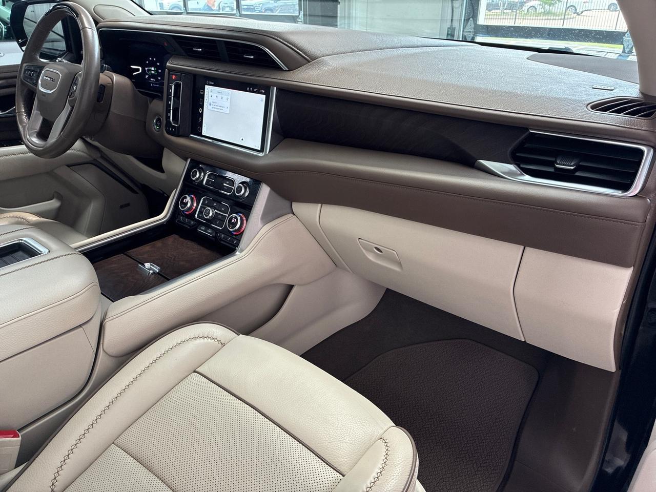 2023 GMC Yukon XL Denali, Advanced Tech Pkg (Super Cruise), Rear Media, Power Boards, Pano Roof, Max Tow Houston TX