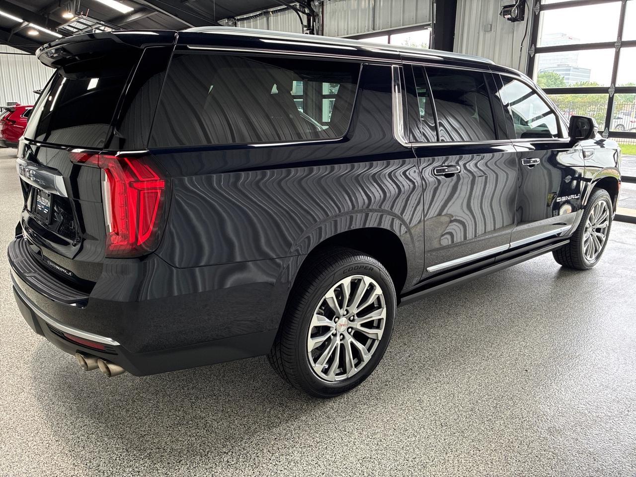 2023 GMC Yukon XL Denali, Advanced Tech Pkg (Super Cruise), Rear Media, Power Boards, Pano Roof, Max Tow