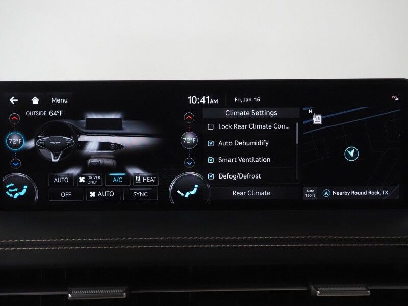 2023 Genesis Electrified GV70 Advanced AWD *PRESTIGE PKG, HEADS-UP DISPLAY, NAVIGATION, ADAPTIVE CRUISE, SAFETY ALERTS, 360 CAMERAS, PANO MOONROOF, NAPPA LEATHER, CLIMATE SEATS, HEATED STEERING, LEXICON AUDIO, WIRELESS CHARGING Round Rock TX
