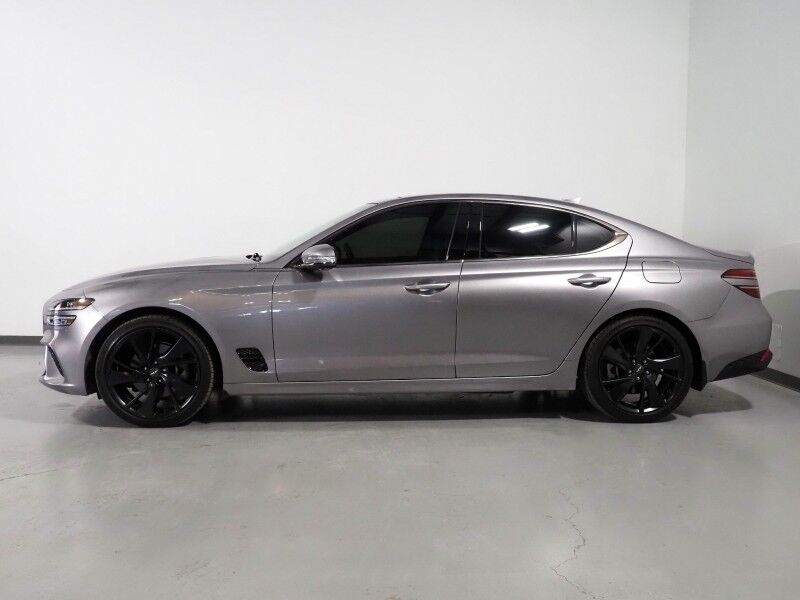 2023 Genesis G70 2.0T AWD *SPORT PRESTIGE PKG, NAVIGATION, ADAPTIVE CRUISE, SAFETY ALERTS, BACKUP-CAMERA, MOONROOF, LEATHER, CLIMATE SEATS, HEATED STEERING, LEXICON AUDIO, WIRELESS CHARGING, ANDROID & APPLE Round Rock TX