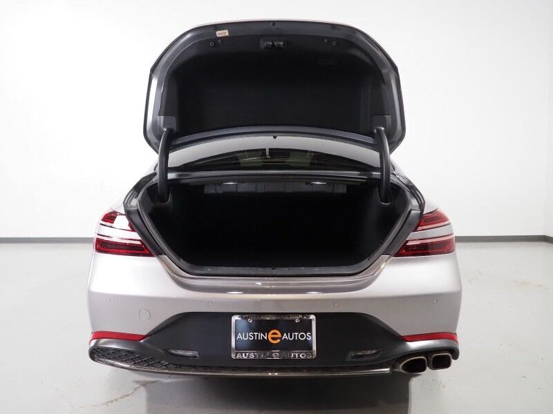 2023 Genesis G70 2.0T AWD *SPORT PRESTIGE PKG, NAVIGATION, ADAPTIVE CRUISE, SAFETY ALERTS, BACKUP-CAMERA, MOONROOF, LEATHER, CLIMATE SEATS, HEATED STEERING, LEXICON AUDIO, WIRELESS CHARGING, ANDROID & APPLE Round Rock TX