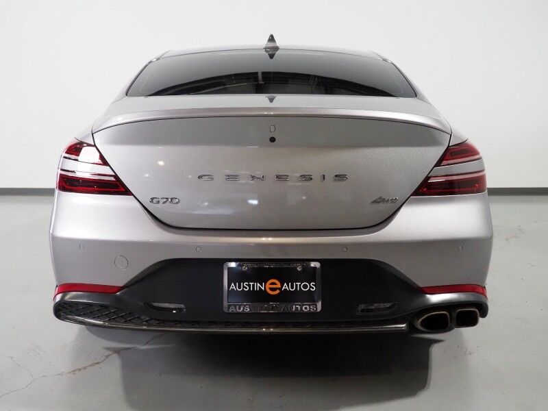 2023 Genesis G70 2.0T AWD *SPORT PRESTIGE PKG, NAVIGATION, ADAPTIVE CRUISE, SAFETY ALERTS, BACKUP-CAMERA, MOONROOF, LEATHER, CLIMATE SEATS, HEATED STEERING, LEXICON AUDIO, WIRELESS CHARGING, ANDROID & APPLE Round Rock TX