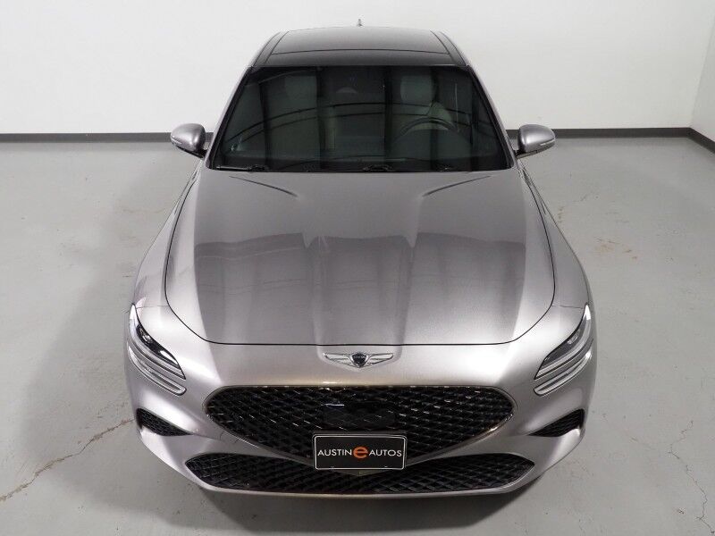 2023 Genesis G70 2.0T AWD *SPORT PRESTIGE PKG, NAVIGATION, ADAPTIVE CRUISE, SAFETY ALERTS, BACKUP-CAMERA, MOONROOF, LEATHER, CLIMATE SEATS, HEATED STEERING, LEXICON AUDIO, WIRELESS CHARGING, ANDROID & APPLE Round Rock TX
