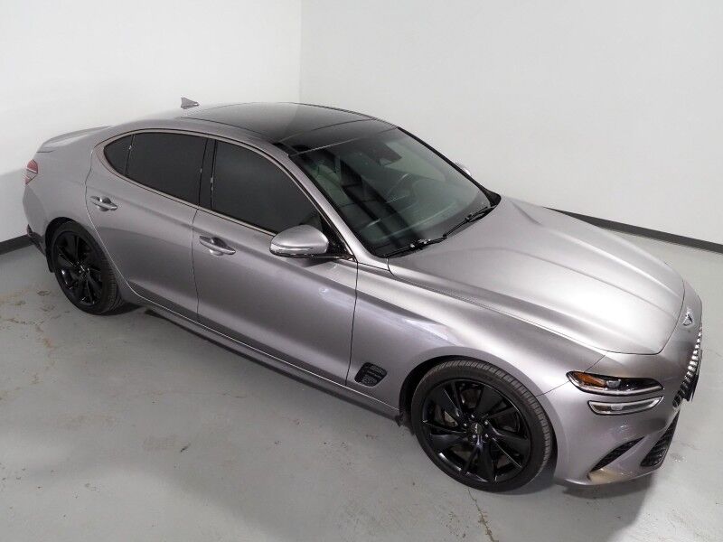 2023 Genesis G70 2.0T AWD *SPORT PRESTIGE PKG, NAVIGATION, ADAPTIVE CRUISE, SAFETY ALERTS, BACKUP-CAMERA, MOONROOF, LEATHER, CLIMATE SEATS, HEATED STEERING, LEXICON AUDIO, WIRELESS CHARGING, ANDROID & APPLE Round Rock TX