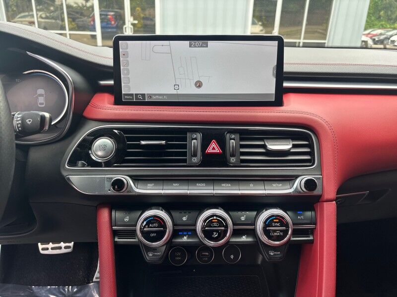 2023 Genesis G70 2.0T AWD w/SPORT PRESTIGE PACKAGE. RED INTERIOR. Seffner FL