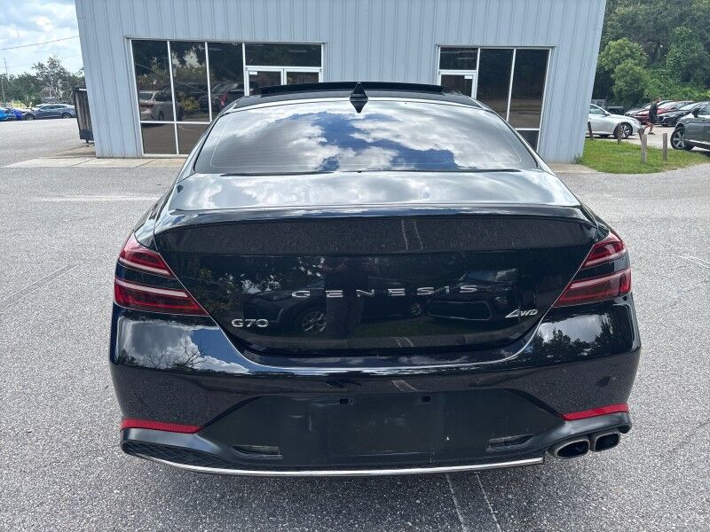 2023 Genesis G70 2.0T AWD w/SPORT PRESTIGE PACKAGE. RED INTERIOR. Seffner FL