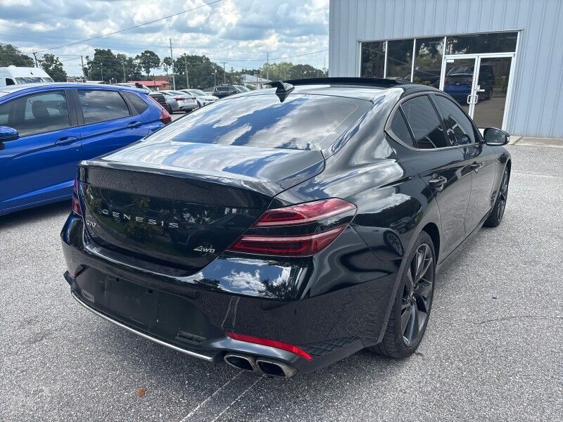 2023 Genesis G70 2.0T AWD w/SPORT PRESTIGE PACKAGE. RED INTERIOR. Seffner FL