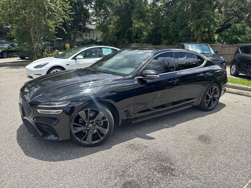 2023 Genesis G70 2.0T AWD w/SPORT PRESTIGE PACKAGE. RED INTERIOR. Seffner FL