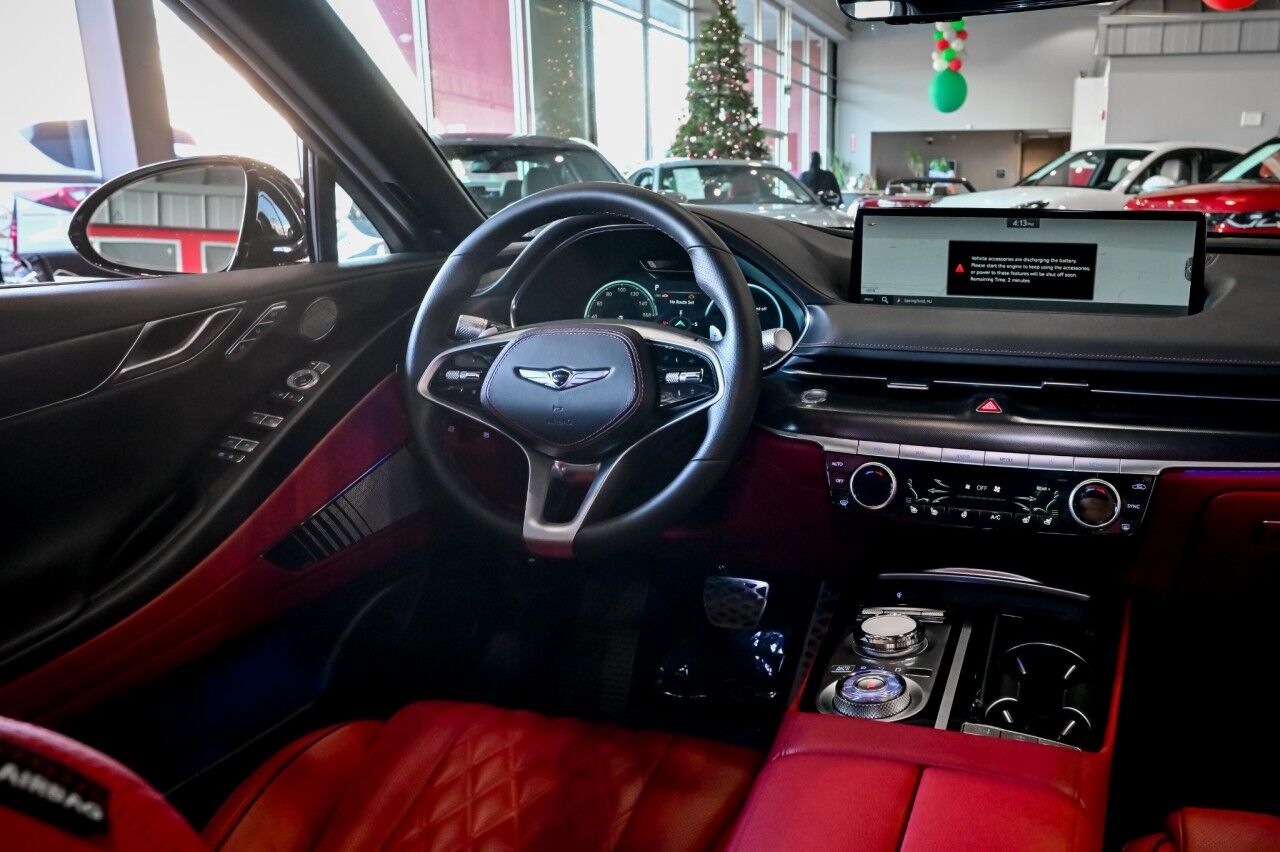 2023 Genesis G80 2.5T AWD, Sport Prestige, Advanced Pkg, RED INTERIOR Springfield NJ
