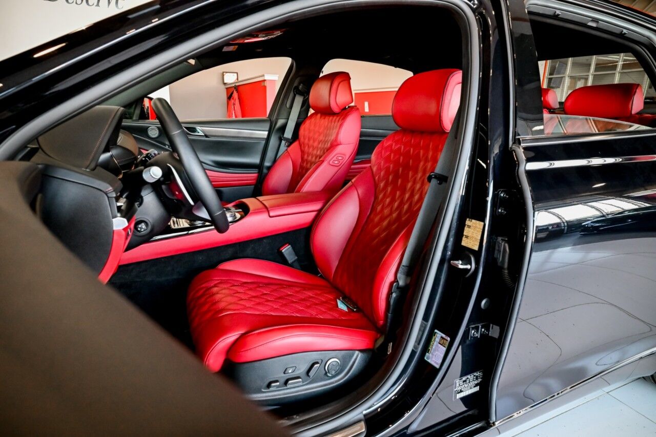 2023 Genesis G80 2.5T AWD, Sport Prestige, Advanced Pkg, RED INTERIOR Springfield NJ