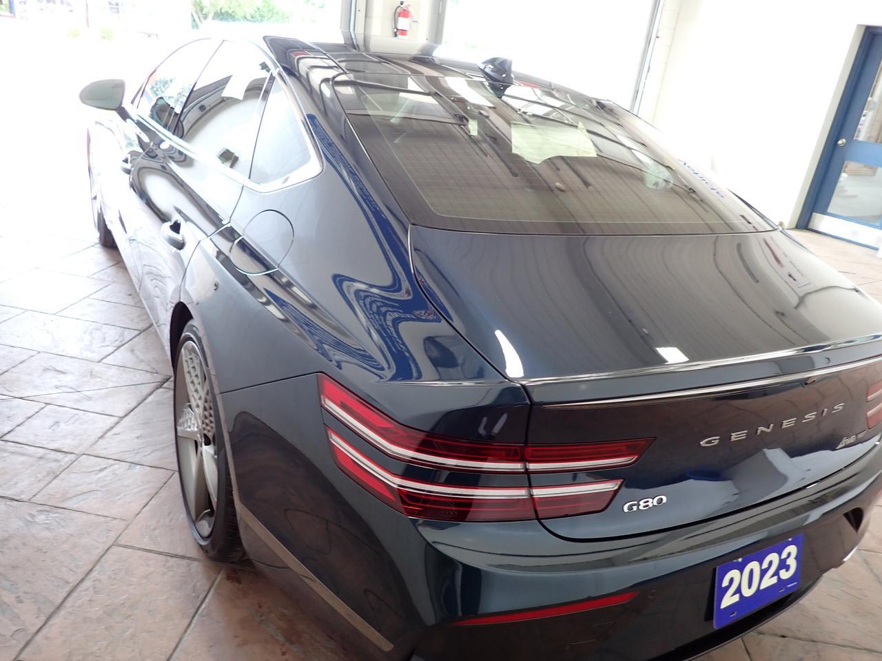 2023 Genesis G80 3.5T Sport Plus AWD LEATHER NAVI SUNROOF Listowel ON