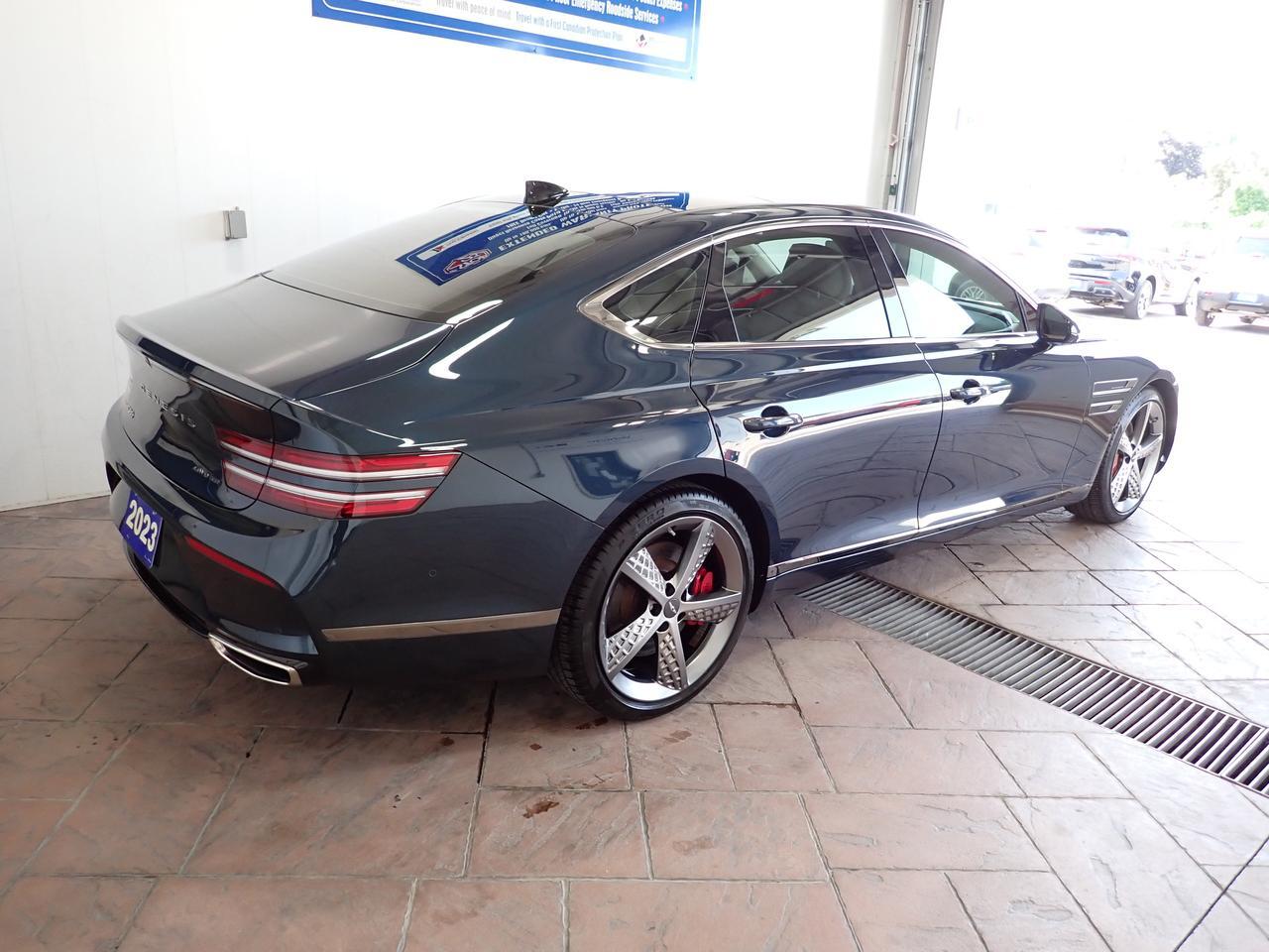 2023 Genesis G80 3.5T Sport Plus AWD LEATHER NAVI SUNROOF Listowel ON