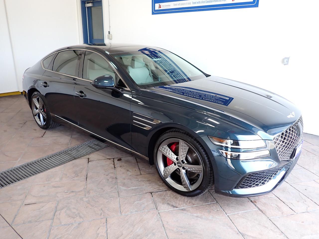 2023 Genesis G80 3.5T Sport Plus AWD LEATHER NAVI SUNROOF