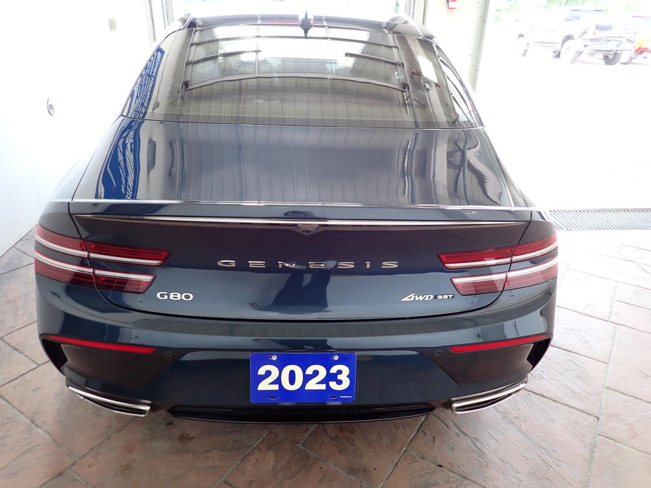 2023 Genesis G80 3.5T Sport Plus AWD LEATHER NAVI SUNROOF Listowel ON