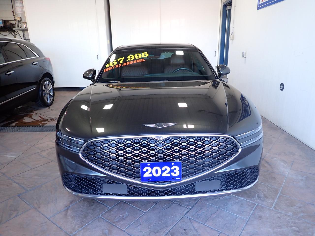 2023 Genesis G90 Prestige 3.5T AWD *HYBRID* LEATHER NAVI SUNROOF Listowel ON