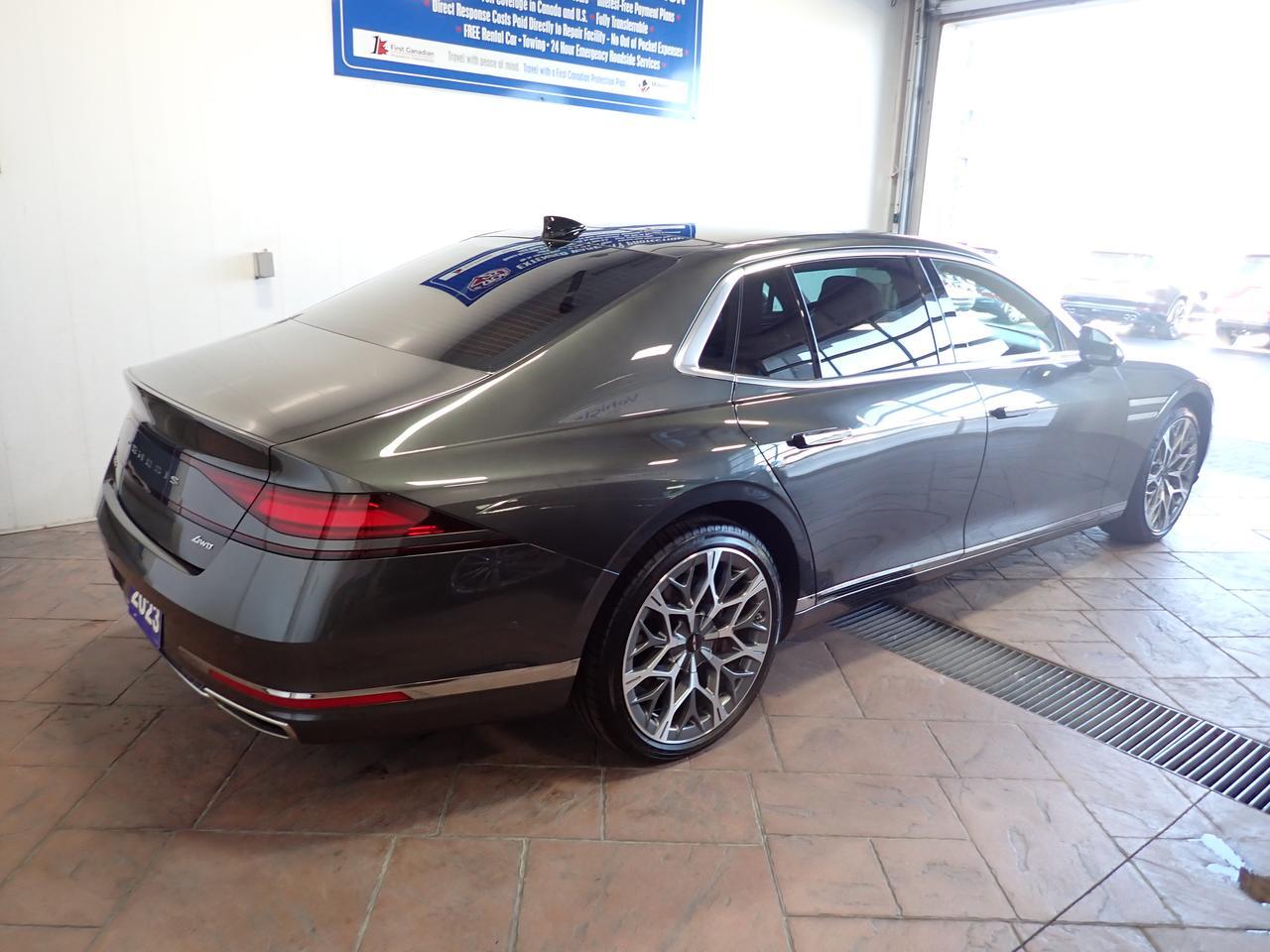 2023 Genesis G90 Prestige 3.5T AWD *HYBRID* LEATHER NAVI SUNROOF Listowel ON