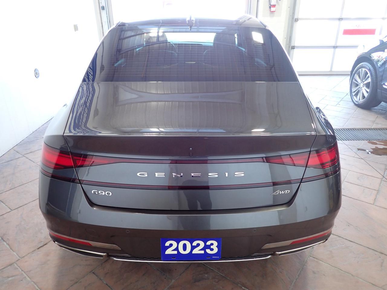 2023 Genesis G90 Prestige 3.5T AWD *HYBRID* LEATHER NAVI SUNROOF Listowel ON