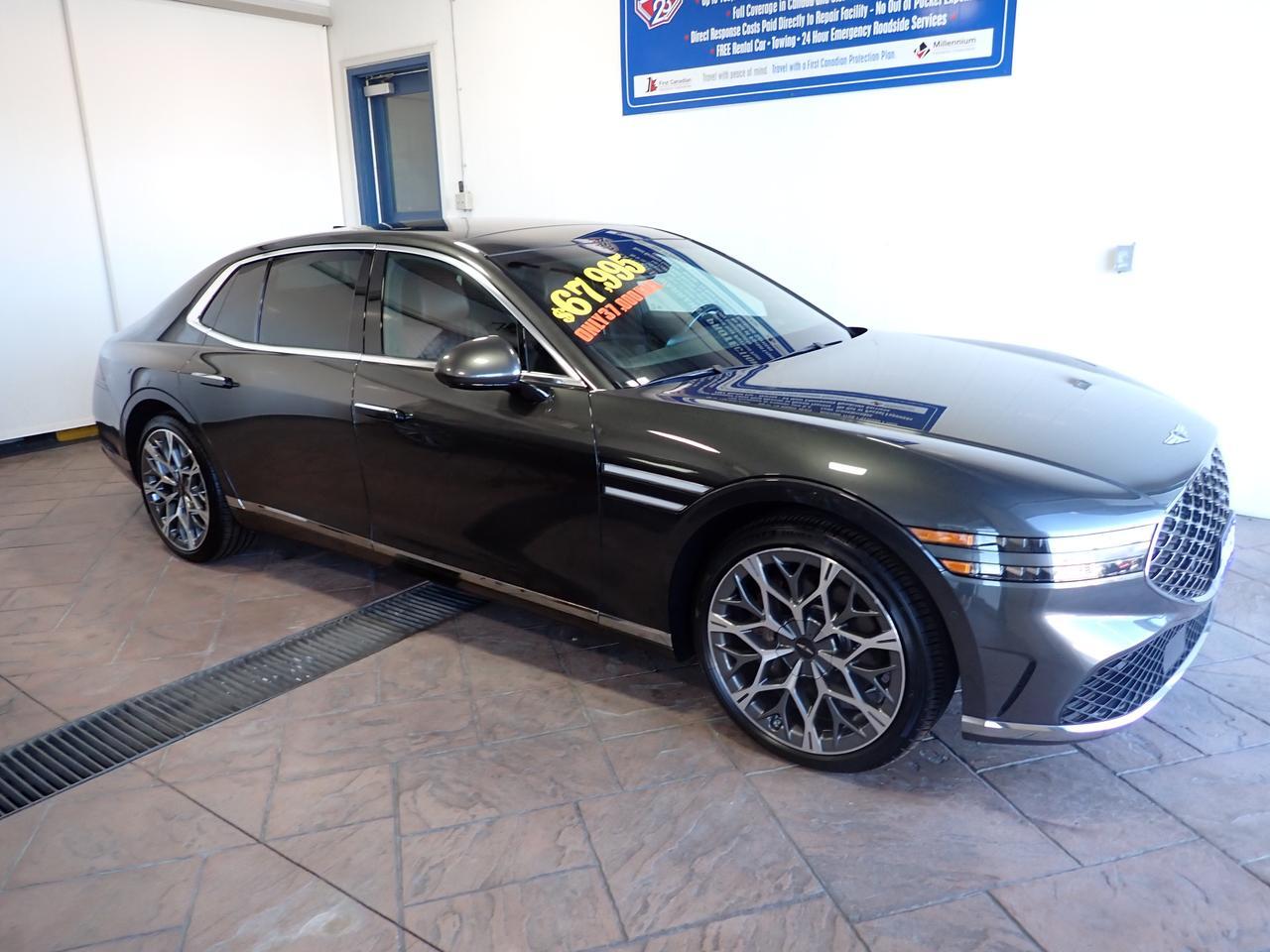 2023 Genesis G90 Prestige 3.5T AWD *HYBRID* LEATHER NAVI SUNROOF