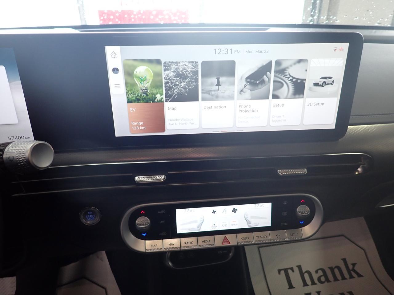 2023 Genesis GV60 Advanced AWD *ELECTRIC* LEATHER NAVI SUNROOF Listowel ON