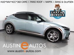 2023_Genesis_GV60 Performance AWD_*HEADS-UP DISPLAY, NAVIGATION, ADAPTIVE CRUISE, 360 CAMERAS, PANO MOONROOF, NAPPA LEATHER, CLIMATE SEATS, HEATED STEERING, BANG & OLUFSEN, WIRELESS CHARGING, ANDROID & APPLE_ Round Rock TX