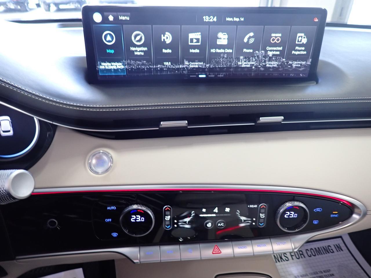 2023 Genesis GV70 2.5T Advanced AWD LEATHER NAVI SUNROOF Listowel ON