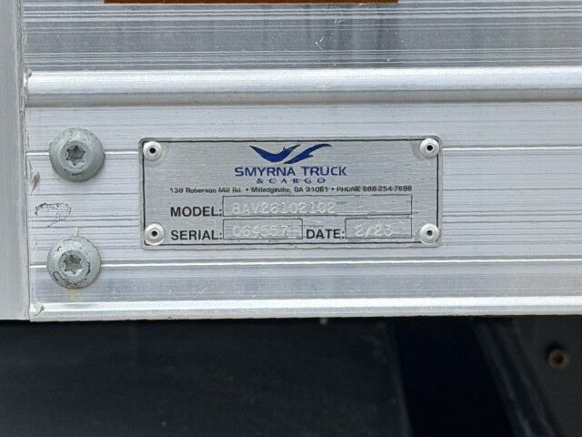 2023 Hino L6 26' Dry Box Truck with 3,000 lb. Lift Gate Homestead FL