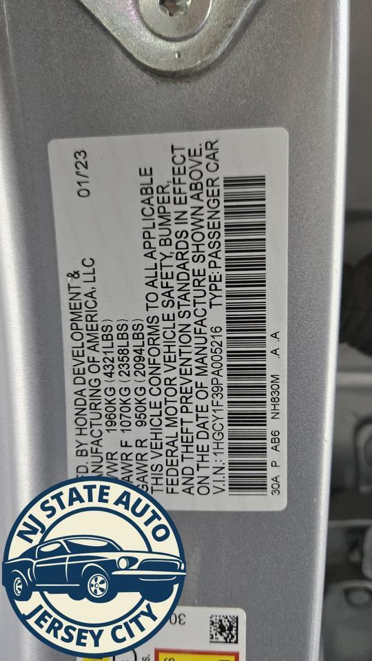 2023 Honda Accord EX Jersey City NJ