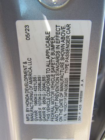 2023 Honda Accord EX Plano TX