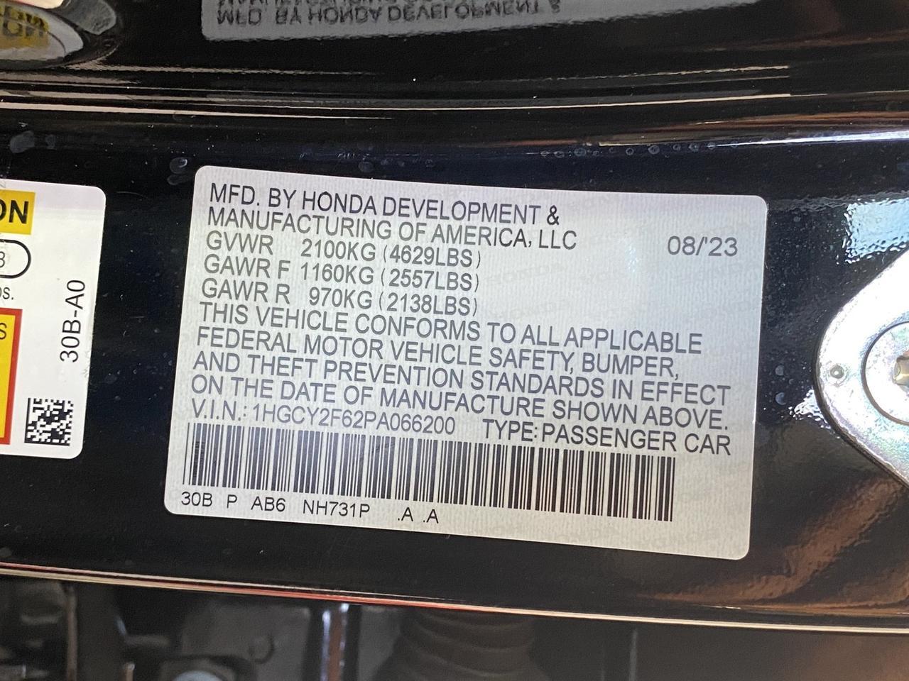 2023 Honda Accord Hybrid EX-L Richmond Hill NY