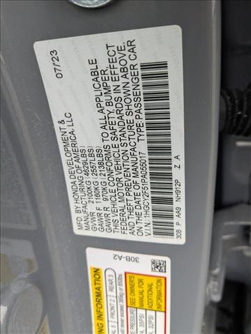 2023 Honda Accord Hybrid Sport Roseville CA