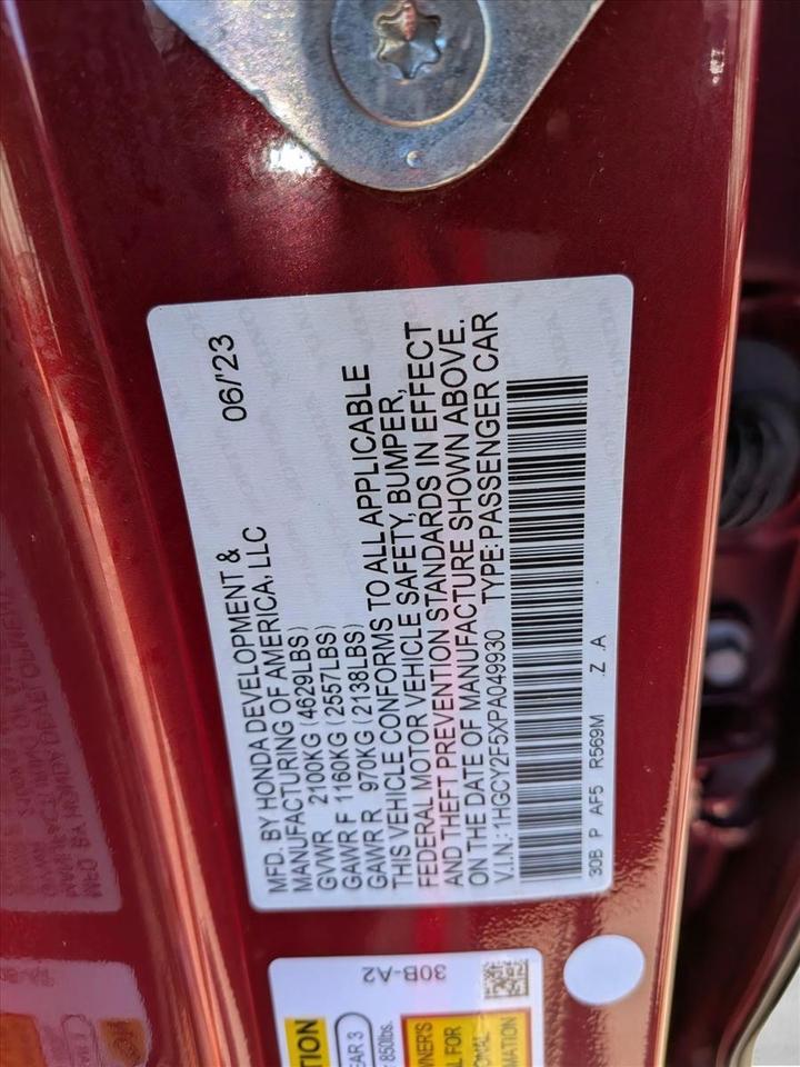 2023 Honda Accord Hybrid Sport Roseville CA
