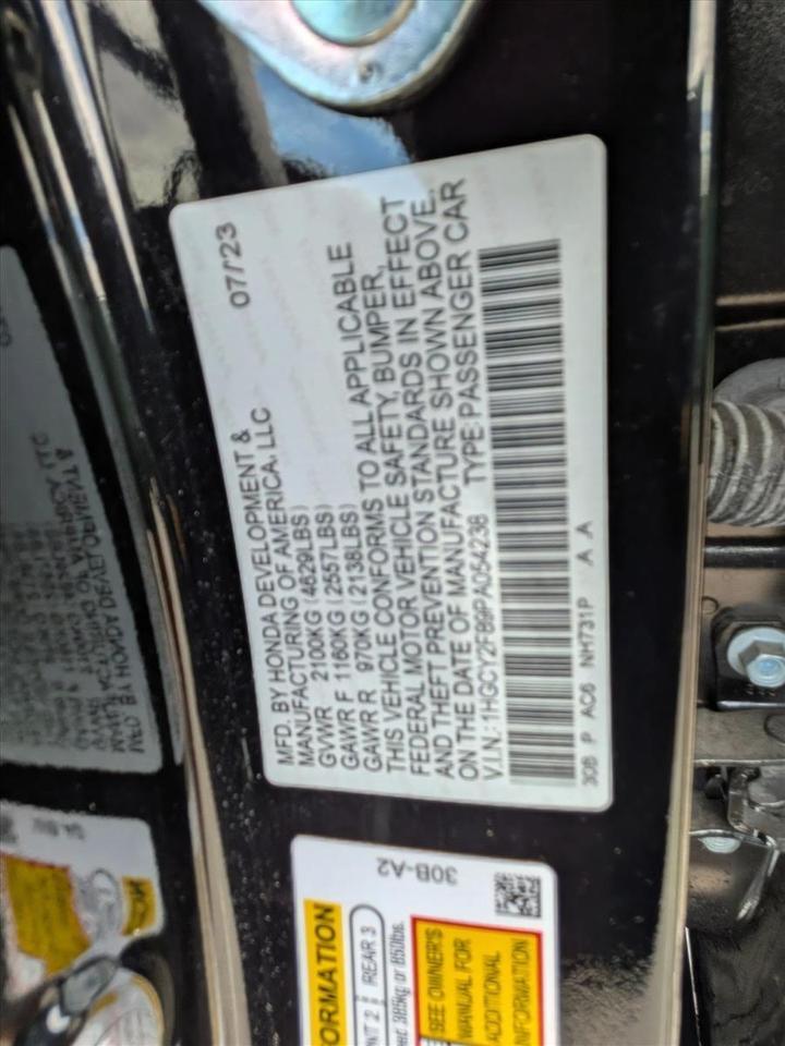 2023 Honda Accord Hybrid Touring Roseville CA