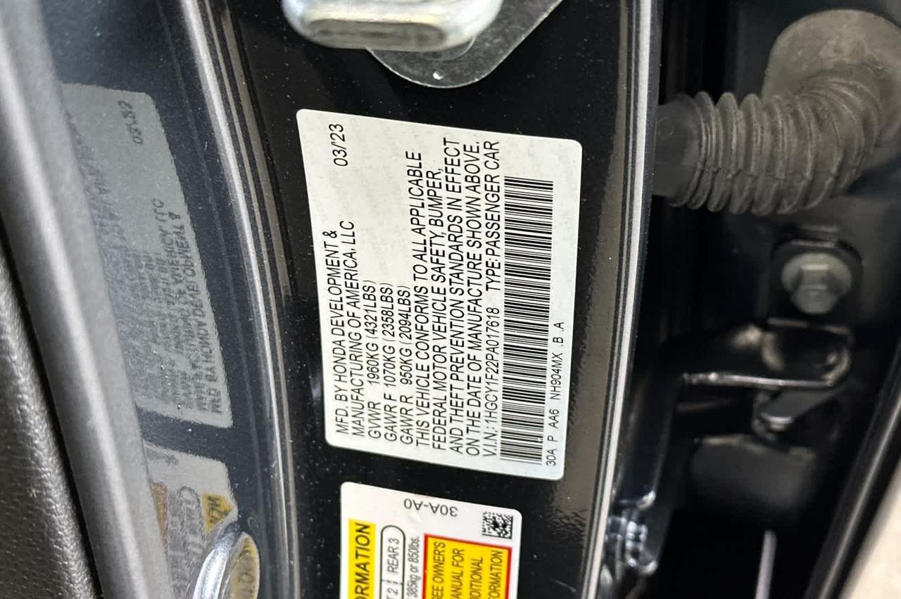 2023 Honda Accord LX Roseville CA