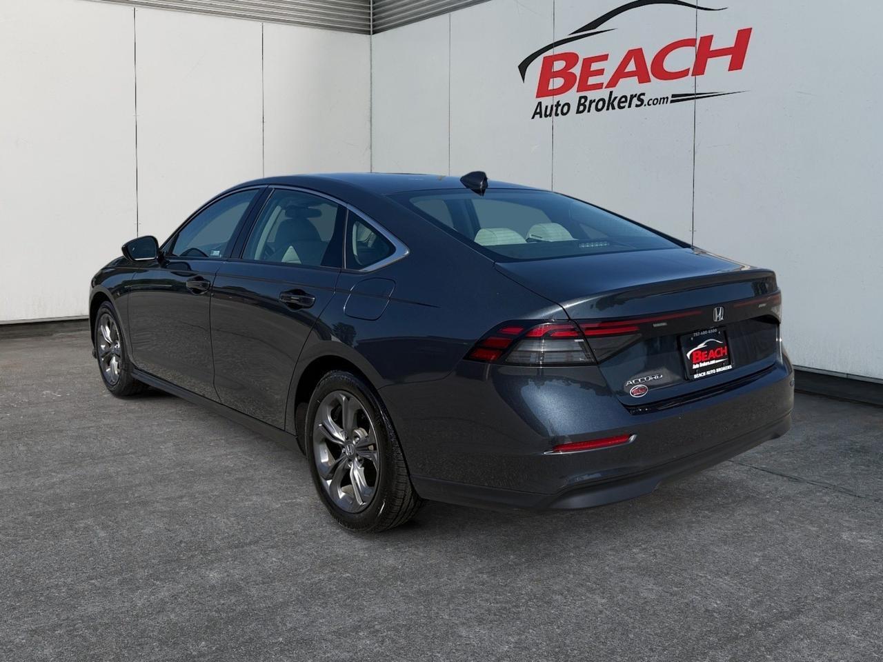 2023 Honda Accord Sedan EX, APPLE CARPLAY/ANDROID AUTO, SUNROOF, WIFI, HEATED SEATS, BACKUP CAMERA, POWER MIRRORS, REMOTE KEYLESS ENTRY, ONLY 1 OWNER! Norfolk VA