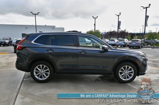 2023 Honda CR-V EX / AWD / Auto Start / Power & Heated Cloth Seats / Sunroof / Adaptive Cruise Control & Lane Departure Alert / Apple CarPlay & Android Auto / Back Up Camera / Aluminum Wheels / 32 MPG Anchorage AK