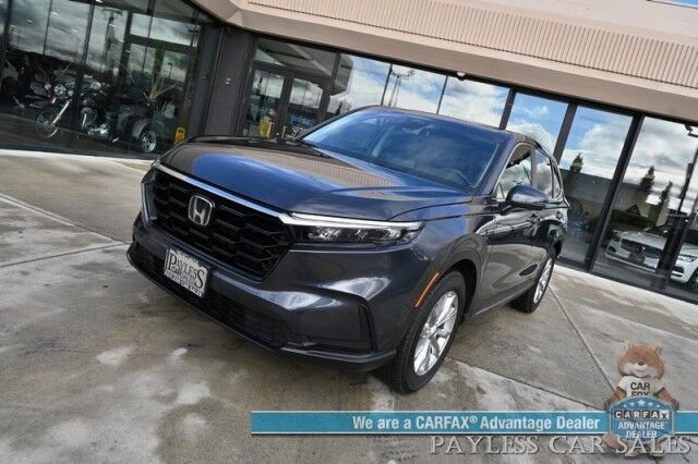 2023 Honda CR-V EX / AWD / Auto Start / Power & Heated Cloth Seats / Sunroof / Adaptive Cruise Control & Lane Departure Alert / Apple CarPlay & Android Auto / Back Up Camera / Aluminum Wheels / 32 MPG Anchorage AK