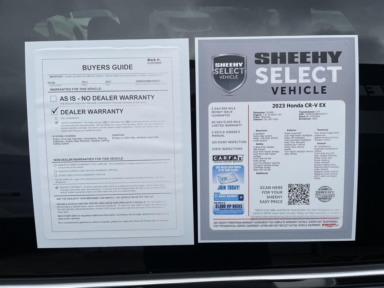 2023 Honda CR-V EX Springfield VA