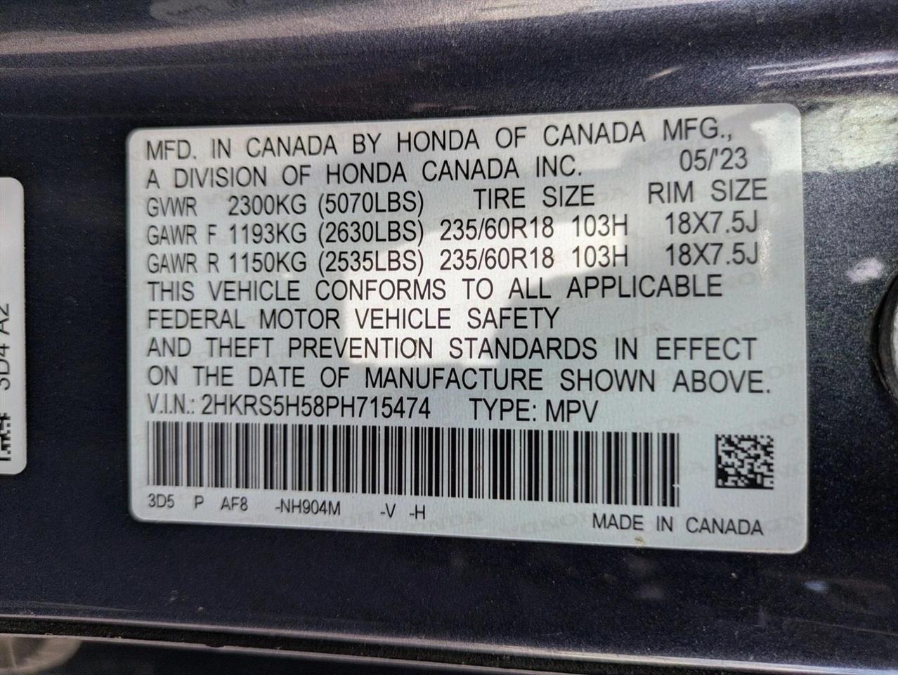 2023 Honda CR-V Hybrid Sport Roseville CA