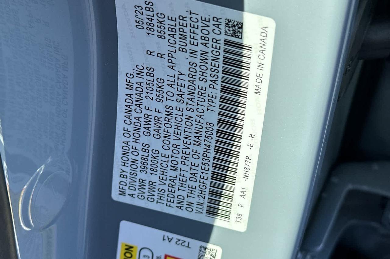 2023 Honda Civic Roseville CA