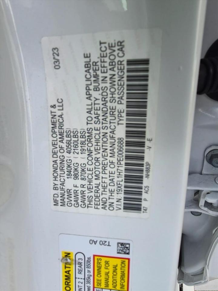 2023 Honda Civic EX-L Roseville CA