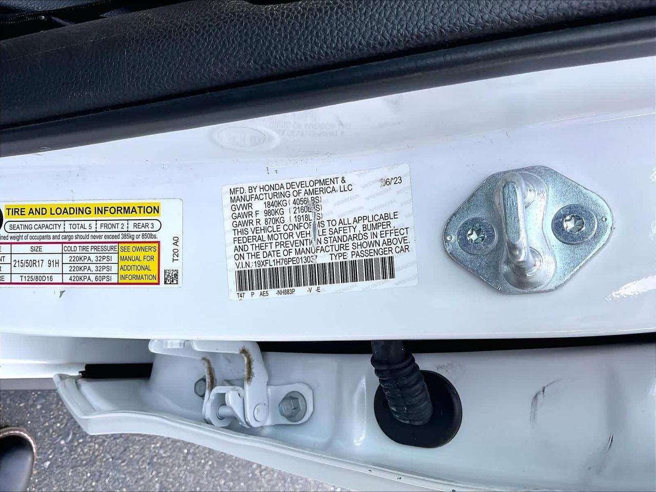 2023 Honda Civic EX-L Roseville CA