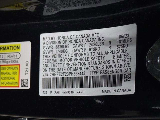 2023 Honda Civic LX Raleigh NC