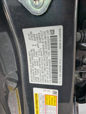 2023 Honda Civic Sedan LX Roseville CA