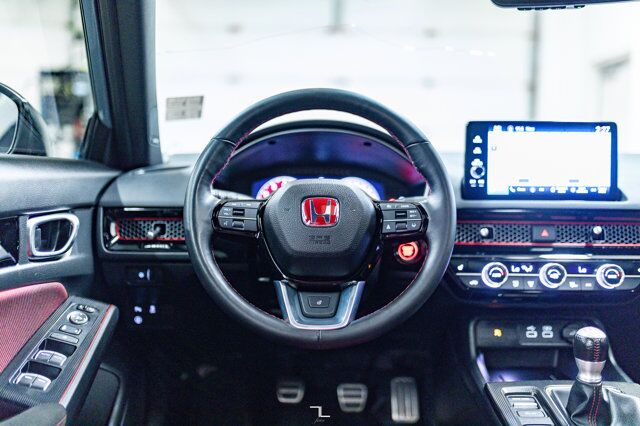 2023 Honda Civic Si Sedan Manual Nav Roof BCam Red Deer AB