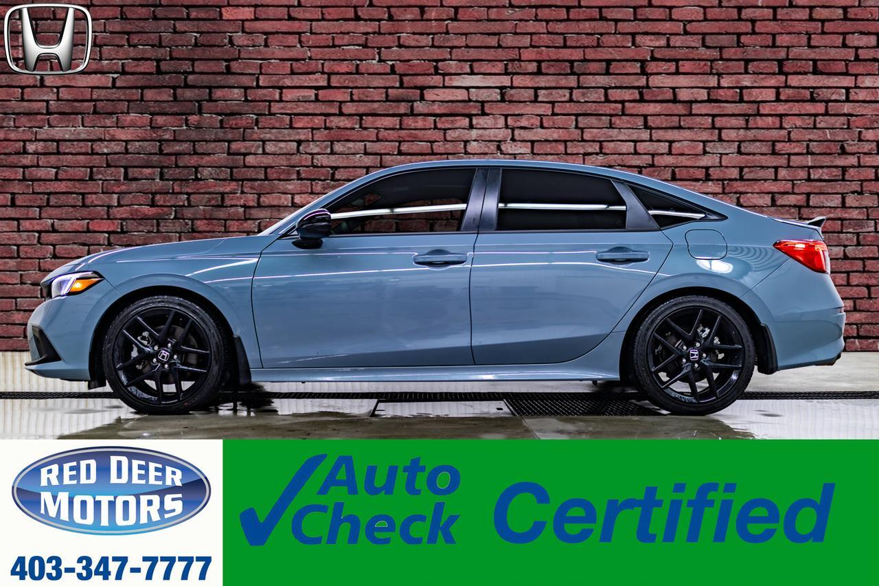 2023 Honda Civic Si Sedan Manual Nav Roof BCam Red Deer AB